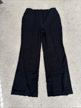 Liz Claiborne Black Straight-Leg Dress Pants